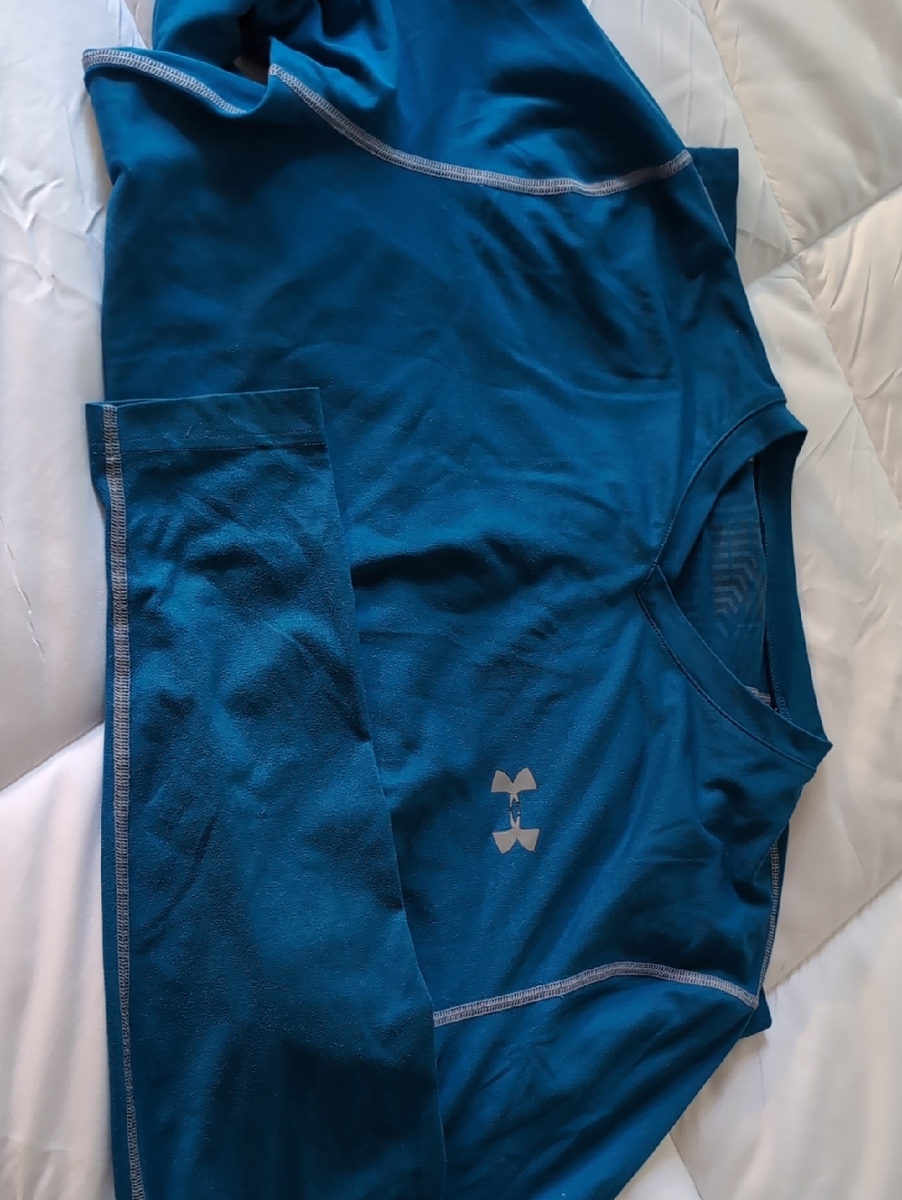 Under Armour Blue Long Sleeve Performance Top